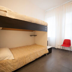 New Generation Hostel Brera Кровать в общем номере с двухъярусной кроватью фото 6