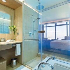 Отель Fairmont Baku at the Flame Towers 5* Номер Делюкс с различными типами кроватей фото 2