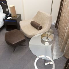 Отель Hilton London Canary Wharf 4* Номер Делюкс с двуспальной кроватью