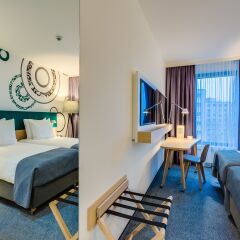 Отель Holiday Inn Warsaw City Centre 4* Стандартный номер с двуспальной кроватью фото 6