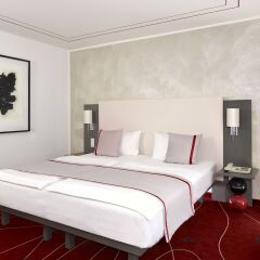 Отель art'otel budapest, by Park Plaza 4* Стандартный номер с различными типами кроватей