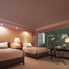Отель Conrad Hong Kong 5* Стандартный номер с различными типами кроватей фото 3