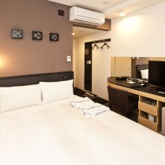 Отель Sotetsu Fresa Inn Nihombashi-Ningyocho 3* Стандартный номер с различными типами кроватей