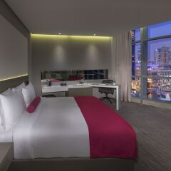 Отель Intercontinental Dubai Marina Стандартный номер с различными типами кроватей