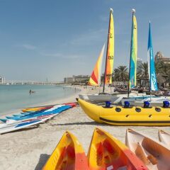 Отель Le Méridien Mina Seyahi Beach Resort & Marina фото 8