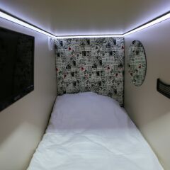 Kupe Capsule Hotel & Hostel Капсульный номер фото 2