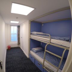Smart Russell Square Hostel Кровать в общем номере с двухъярусной кроватью