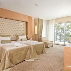 Отель Alkoclar Exclusive Kemer 5* Стандартный номер с разными типами кроватей фото 5