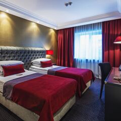 Гостиница Крещатик City Center Номер Престиж с двуспальной кроватью