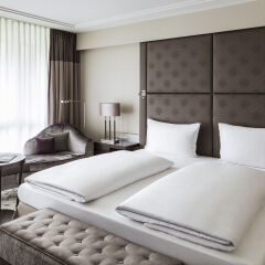 Отель Pullman Munich 4* Улучшенный номер с различными типами кроватей фото 4