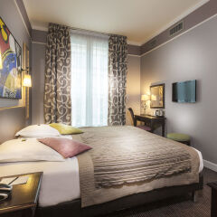 Отель Hôtel Du Bois Champs-Elysées 3* Улучшенный номер с различными типами кроватей фото 10
