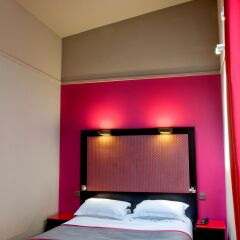 Отель Hôtel Courcelles Étoile 3* Стандартный семейный номер с 2 отдельными кроватями