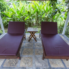 Отель Again at Naiharn Beach Resort открытая веранда