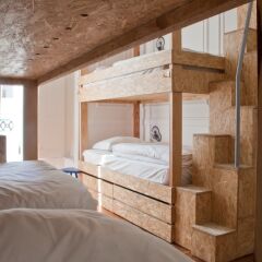 The Independente Hostel & Suites Кровать в общем номере
