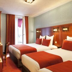 Отель Terminus Lyon 3* Номер Комфорт с различными типами кроватей фото 2