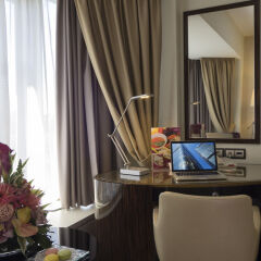 Гостиница Crowne Plaza Moscow World Trade Centre комната для гостей фото 6