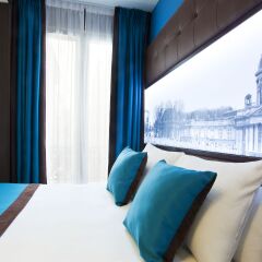 Отель Best Western Nouvel Orléans Montparnasse 4* Улучшенный номер с различными типами кроватей фото 8