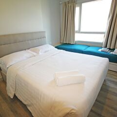 Отель Centric Sea by Pattaya Sunny Rentals Апартаменты с различными типами кроватей