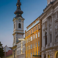 Hotel Stefanie вид на фасад фото 2
