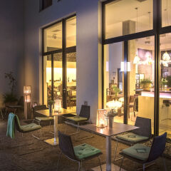 Almodovar Hotel Biohotel Berlin терраса/патио