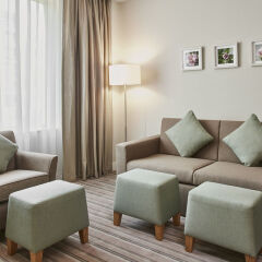 Отель Hilton Garden Inn Dubai Mall Of The Emirates жилая площадь