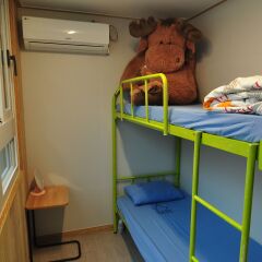 Отель Backpackers Inside Номер категории Эконом с двухъярусной кроватью (общая ванная комната)
