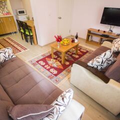 Апартаменты Feyza Apartments Улучшенные семейные апартаменты с двуспальной кроватью