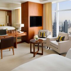 Отель JW Marriott Marquis Dubai 5* Стандартный номер с различными типами кроватей фото 8