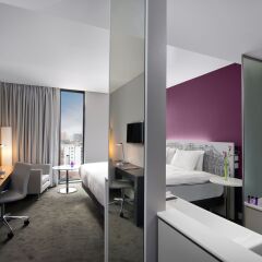 Отель INNSIDE By Meliá Manchester Стандартный номер с различными типами кроватей фото 5