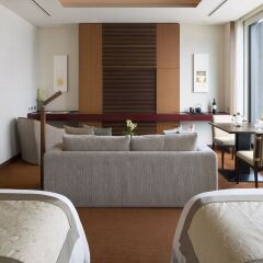 Отель The Peninsula Tokyo 5* Номер Премиум с различными типами кроватей фото 12