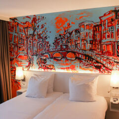 WestCord Art Hotel Amsterdam 3 3* Улучшенный номер с различными типами кроватей фото 2