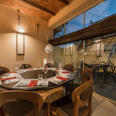 Отель TownHouse Duomo ресторанный дворик