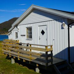 Отель Tjeldsundbrua Camping Коттедж с различными типами кроватей