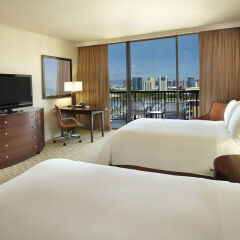Отель Hilton Hawaiian Village Waikiki Beach Resort 4* Стандартный номер с различными типами кроватей фото 14