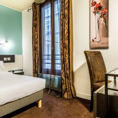 Отель Hôtel du Maine 2* Стандартный номер с различными типами кроватей фото 10