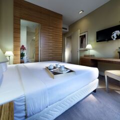 Eurostars Hotel Saint John 4* Стандартный семейный номер с 2 отдельными кроватями