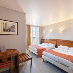 Отель New Hôtel Gare du Nord 2* Стандартный номер с различными типами кроватей
