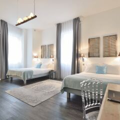 Hotel La Villa Nice Promenade 3* Стандартный семейный номер с двуспальной кроватью