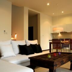 Отель Two Villas Holiday Oxygen Style Bangtao Beach гостиная
