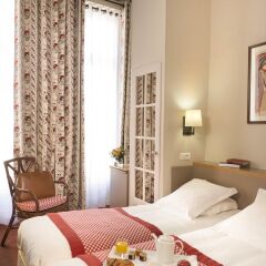 Отель Hôtel de Lutèce 3* Стандартный номер с различными типами кроватей