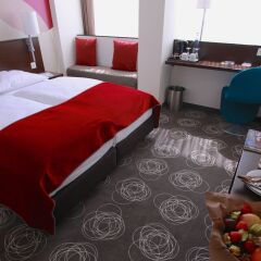 Webers - Das Hotel im RUHRTURM 3* Номер Бизнес с двуспальной кроватью