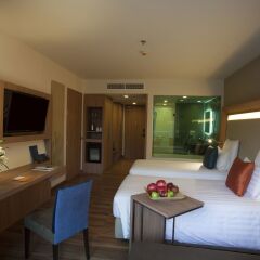 Отель Novotel Phuket Kamala Beach 4* Улучшенный номер с 2 отдельными кроватями