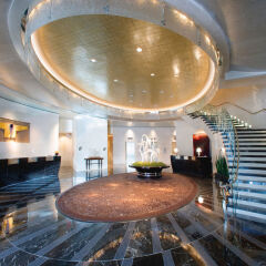 Отель Mandarin Oriental, New York Нью-Йорк вестибюль