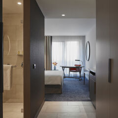 Отель Hyatt Regency Amsterdam Стандартный номер с различными типами кроватей фото 6