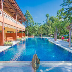 Отель Baan Suan Resort открытый бассейн