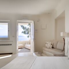 Mystique, a Luxury Collection Hotel, Santorini 5* Люкс с различными типами кроватей