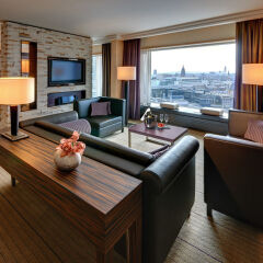 Отель Hilton Frankfurt City Centre гостиная