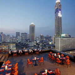 Centara Watergate Pavillion Hotel Bangkok вид на город