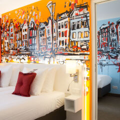 WestCord Art Hotel Amsterdam 3 3* Стандартный номер с различными типами кроватей фото 6