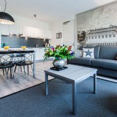 Апартаменты Yays Bickersgracht Concierged Boutique Apartments 4* Апартаменты Премиум с различными типами кроватей
